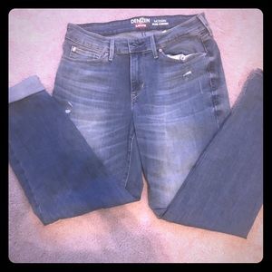 Levi’s Denizen Jeans.  Modern slim cuffed